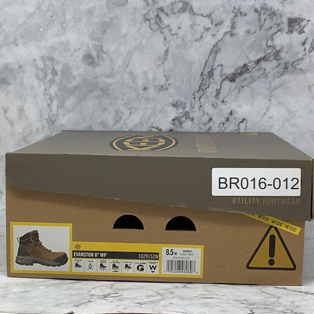 Keen Woman's 8.5W Bison Evanston 6" Waterproof Carbon Fiber Toe Boot BR16-12 - Picture 8 of 8